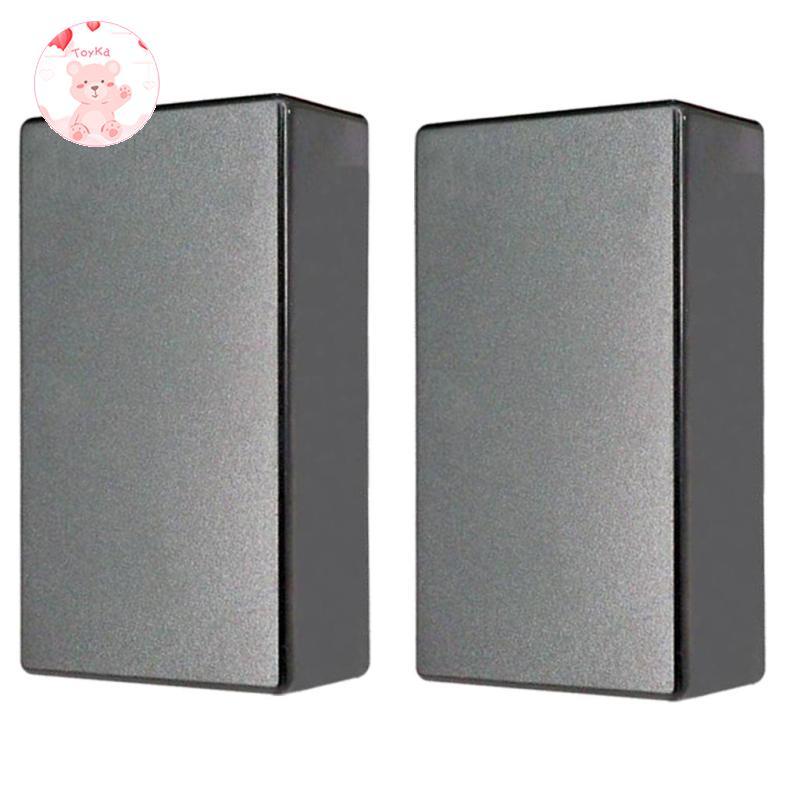 [Whbadguy] 2 ชิ้นสีดําน้ําหนักเบาปิดผนึกปิดรถกระบะกีตาร์สําหรับกีตาร์ไฟฟ้าฝาครอบเปลี่ยน 69.5x38.2x21