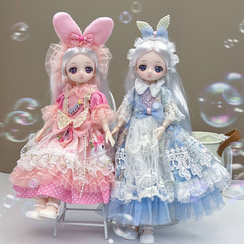 บีเจดี 1/6 30ซม. ชุดเดรสโลลิต้า |   สามารถแทนที่ด้วยเสื้อผ้าตุ๊กตาเครื่องแต่งกายสไตล์เจ้าหญิง |   ของเล่นเด็กผู้หญิง