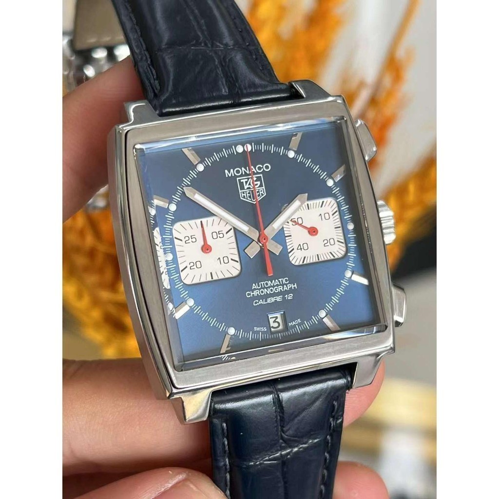 TAG Heuer Monaco CAW2111.FC6356 นาฬิกาผู้ชายแบบกลไก
