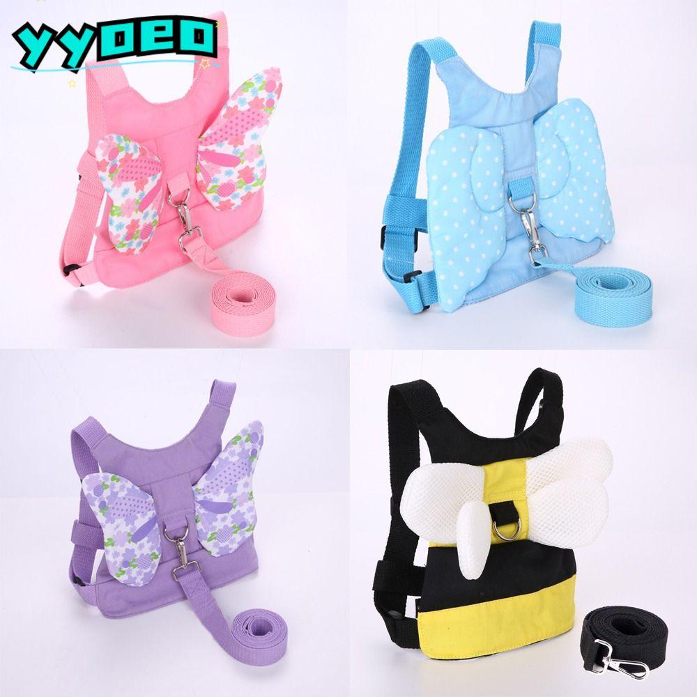 YYOEO เข็มขัดสายรัดเด็ก ความปลอดภัยของทารก เชือกเดินกลางแจ้ง ป้องกันการสูญหาย