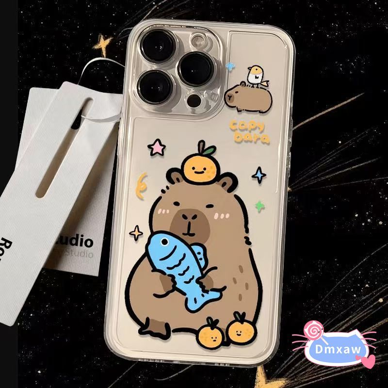 น่ารัก Capybara เคสโทรศัพท์สําหรับ Huawei Nova Y91 Y90 Y73 Y72 Y71 Y70 Plus Y61 Y60 7i 7 Pro 6 SE 5T