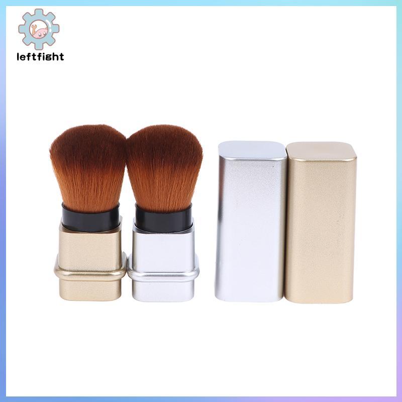 LEFT Travel แปรงแต่งหน้า Retractable Powder Contour แปรงเครื่องมือเครื่องสําอางมืออาชีพสําหรับ Blush