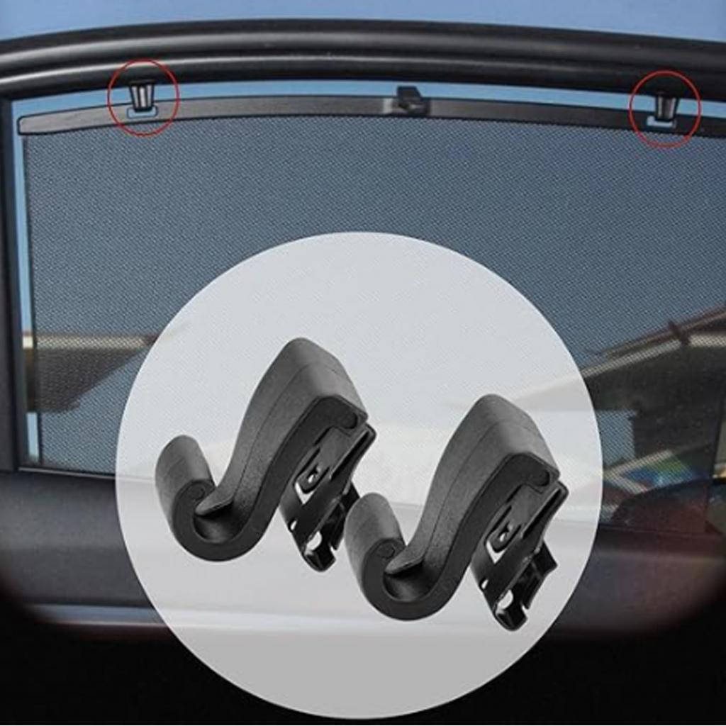 รถหน้าต่างShade HookสำหรับPacifica Voyager 2017-2022 ประตูSunคลิป 5XR76DX9AA