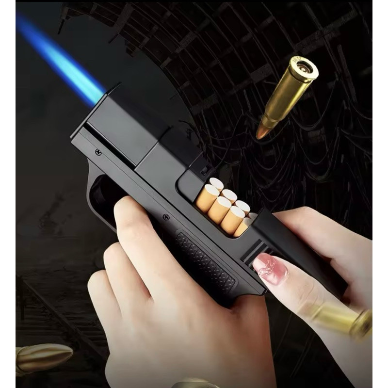 ALN ปืนไฟแช็ค ไฟแช็ค 9 mm *ไม่ใส่วัตถุไวไฟในตัวสินค้า* พร้อมส่ง ราคาถูก
