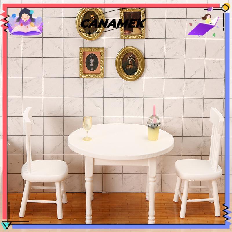 [CANAMEK] Dollhouse Miniature Furniture Chair Model Doll House Decor Doll House Decor New Stock