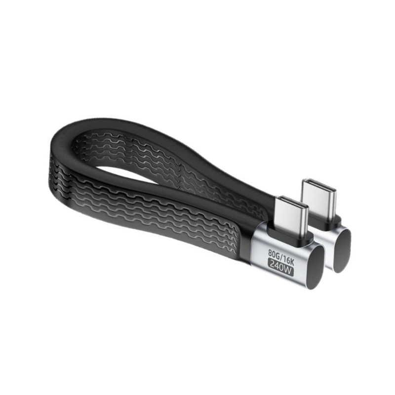 NAMA Universally USB4 Cable Type C Cable 240W ความน่าจะเป็นการชาร์จกําลังสูง