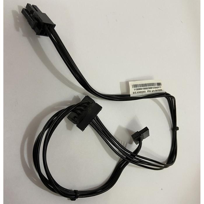 LENOVO THINKCENTRE M73 E73 สายไฟ SATA 4 พินถึง 2x SATA 54Y9355