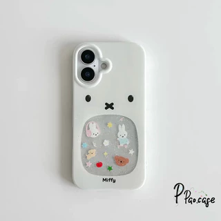 สำหรับ IPhone 11 17 15 XR 16 13 12 14 Pro Max X XS 7 8 16 15 14 Plus เคสวาวว ลายเมโลดี้มิฟฟี่ซินนาม่อนชิวาวาน่ารักฮิต