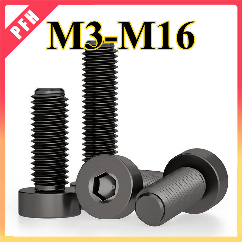 Hexagon Socket Head Cap Screws Low Head 12.9 DIN7984 /น็อตหัวจมบาง เกลียวมิล ตลอด  สกรู เกรด 12.9 M3