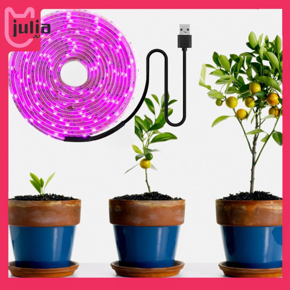 LED Grow Light กันน้ําเต็มสเปกตรัม USB Grow Light Strip ในร่ม Veg โคมไฟปลูกพืชสําหรับพืชดอกไม้เรือนก