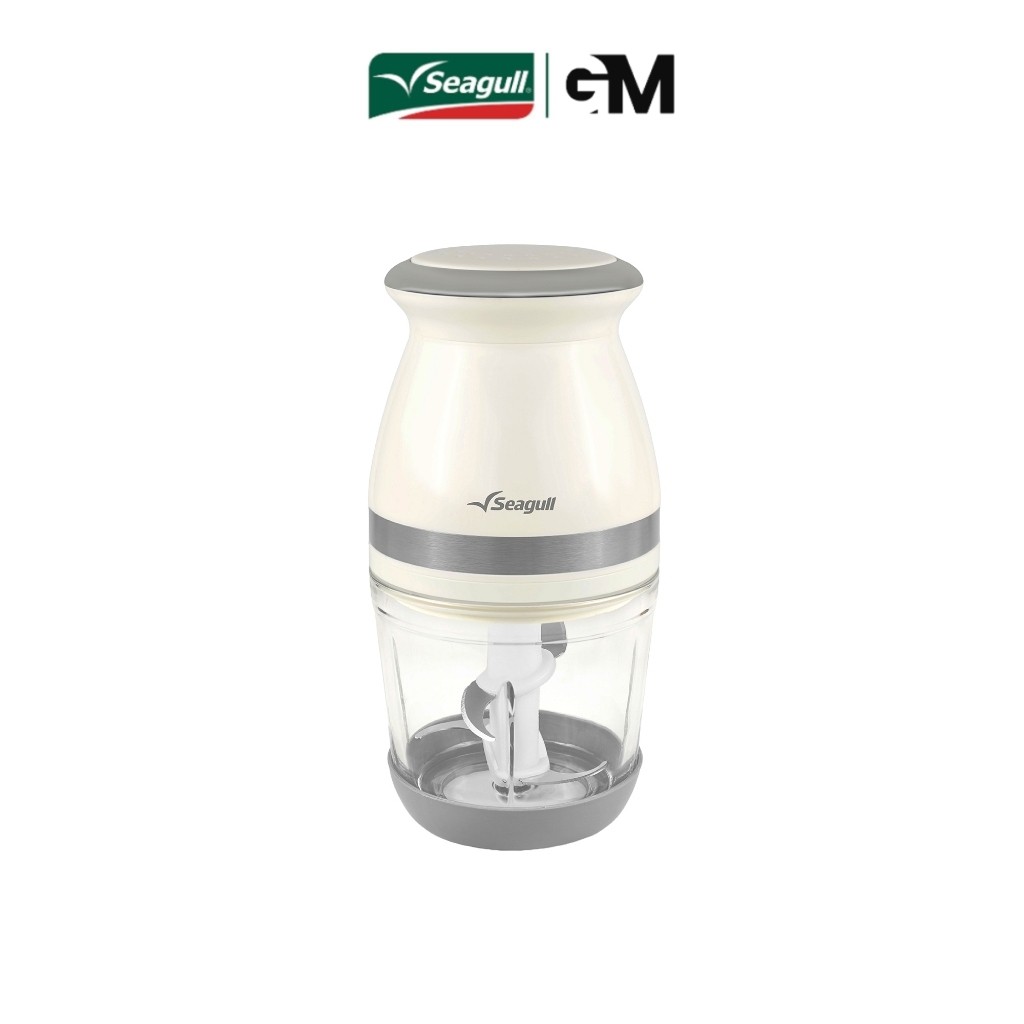 Seagull เครื่องบดสับอาหาร แบบไฟฟ้า 0.6 ลิตร (ครีม) Electric Food Chopper