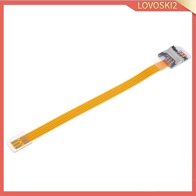 [Lovoski2] Micro Reverse to SIM Card Feeder Reader Card Phone Signal Extension Cable