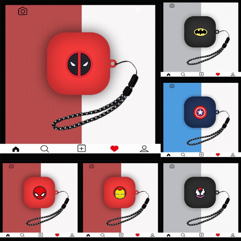 MI0908 Redmi Buds 8 Lite case/ 8 active / 8 Pro / 6 Play case Dustproof Soft Washable Protective CASE Silicone Case for Redmi