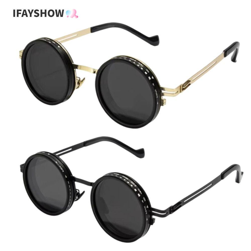 แว่นตาปรับแสงได้ IFAYSHOW ลดแสง UV400 และกรอง ND 9 ระดับ เหมาะสำหรับการขับรถและใช้งานกลางแจ้ง