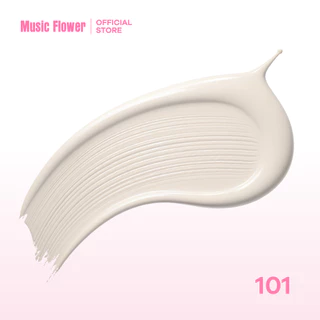 [Music Flower] Photo Genic รองพื้นเนื้อครีมบางเบากันน้ำคุมมัน ไม่เหนียวเหนอะหนะ 30 ML.