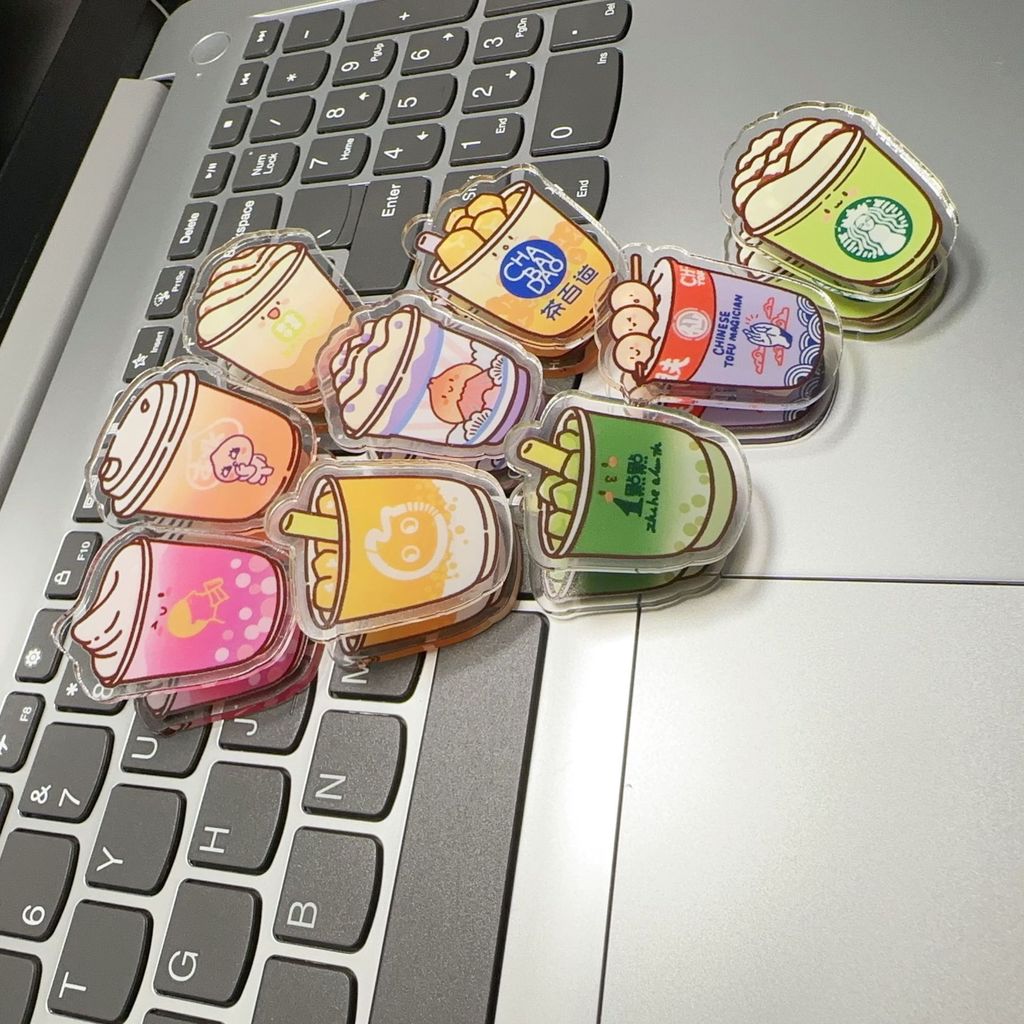 Milk Tea Coffee Series Clean PP Folder Q Milk Tea Handbook Folder Student Book Folder Note Folder.