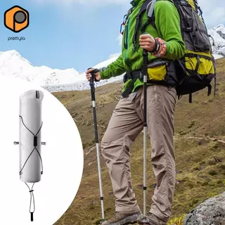 Prettyia Trekking Pole Carry Bag น้ำหนักเบา กันน้ำ โพลีเอสเตอร์ พับได้ เหมาะสำหรับการเดินป่าและใช้เป็นอุปกรณ์เสริม