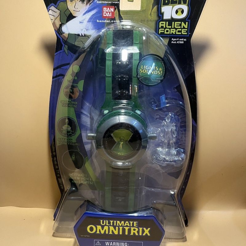 【พร้อมส่ง】ben 10 omnitrix omniverse แท้ งานแท้ นาฬิกาBEN10 Juvenile Hacker Watch Earth Defender Figure Super Monster Doll Figure Toy
