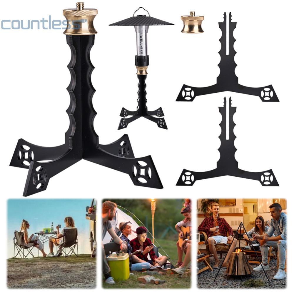 โคมไฟขาตั้งพกพา camping พร้อมฐานปรับเปลี่ยนได้ ใช้งานบนโต๊ะและเหมาะสำหรับอุปกรณ์เสริมของ Goal Zero