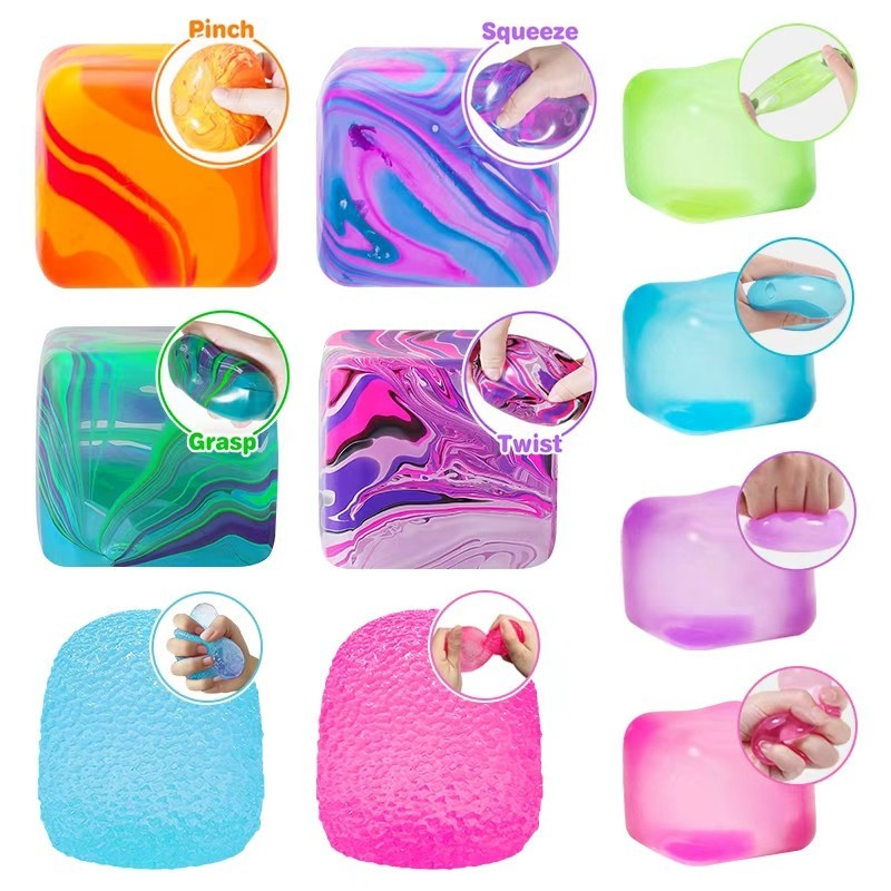 Schylling Needoh Nice Cube ของเล่นสุดความฝัน dropsolid squish