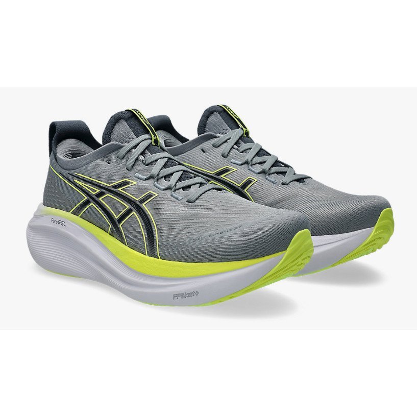 ASICS GEL-NIMBUS 27 WiDE - GRAVEL/CARRIER GREY F0MD