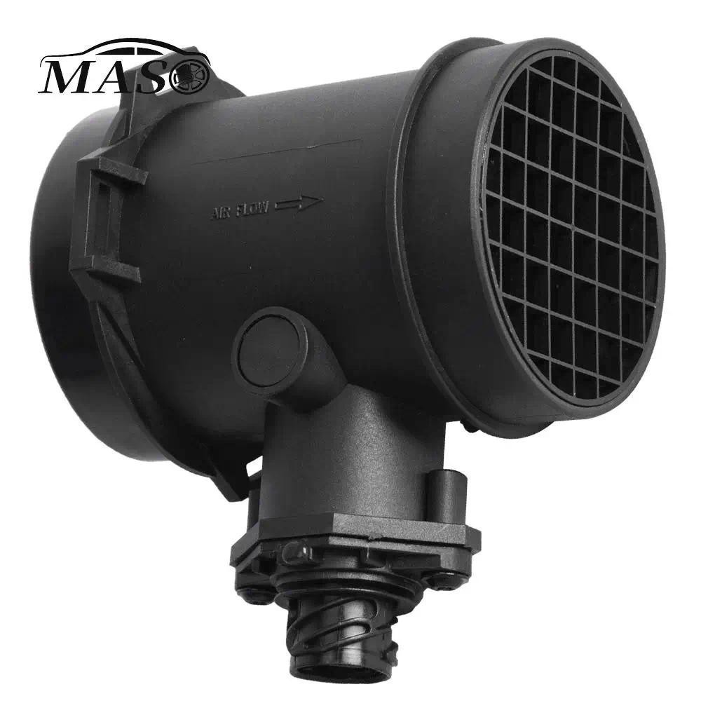 1 ชิ้นใหม่ MAF Mass Air Flow Meter Sensor 4 Pins สําหรับ BMW 540I 740I 740IL 840CI 13621468625 28021