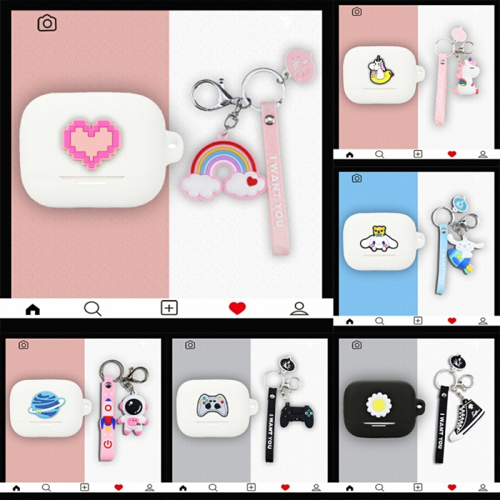 NT1510 Soundpeats air6 HS CASE เคสซิลิโคนกันฝุ่นสําหรับ SoundPEATS Air6 HS