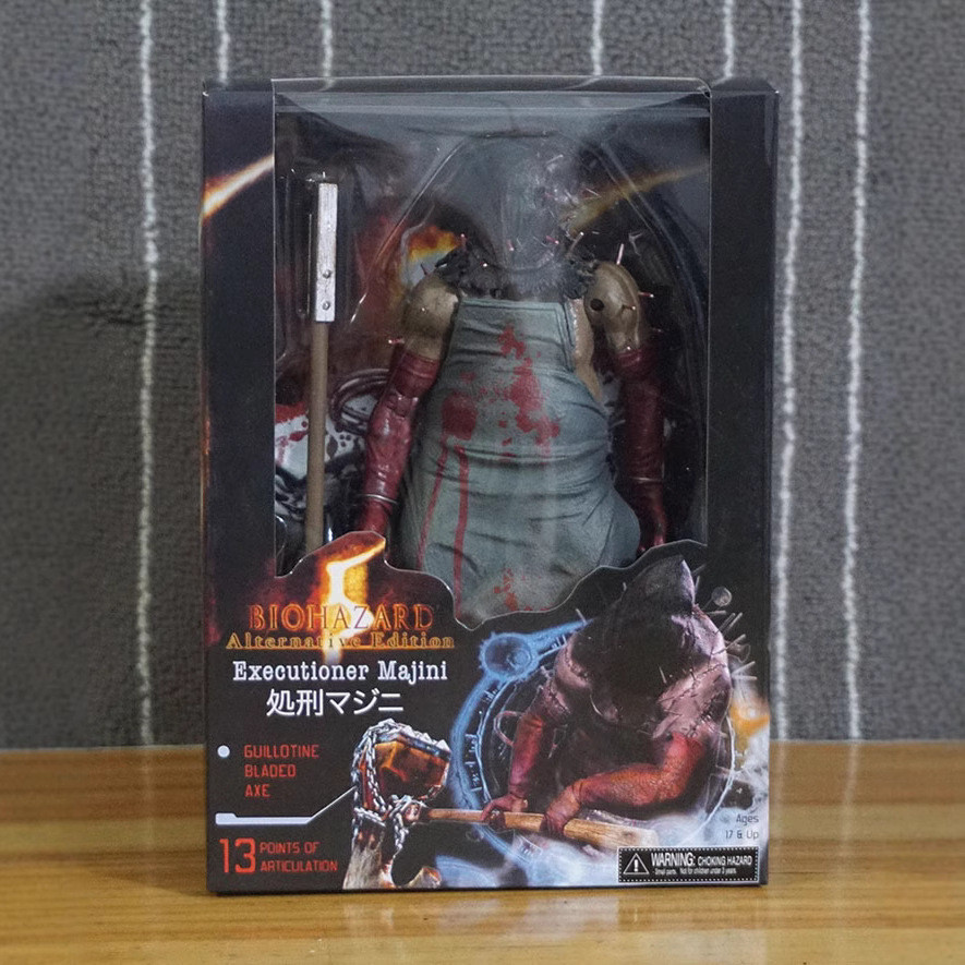 Resident Evil Executioner Ruger Zombie Butcher Super Action Figure Boxed Figure Model