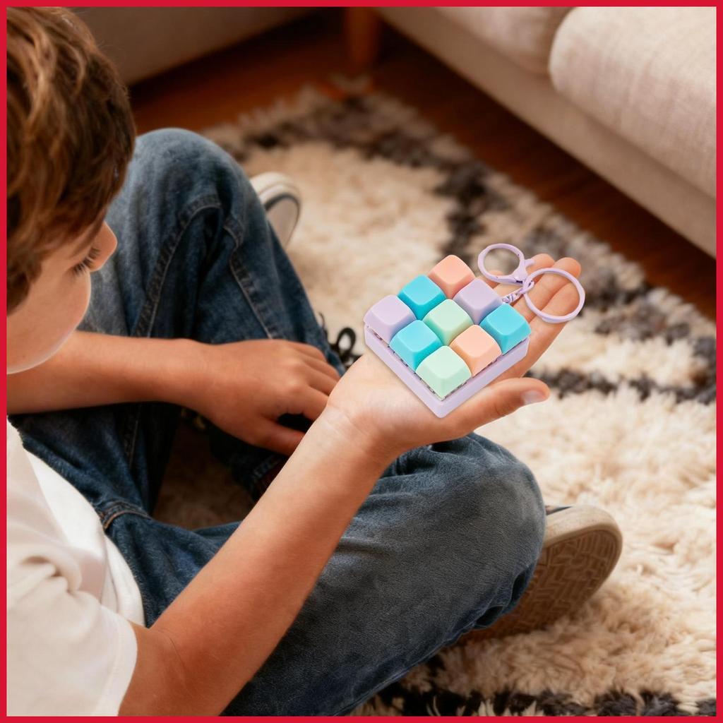 Fidget Clicker Collectible Gadget ที่ถอดออกได้ Fidget Clicker ของเล่น Sensory สนุกสําหรับวัยรุ่นผู้ใ