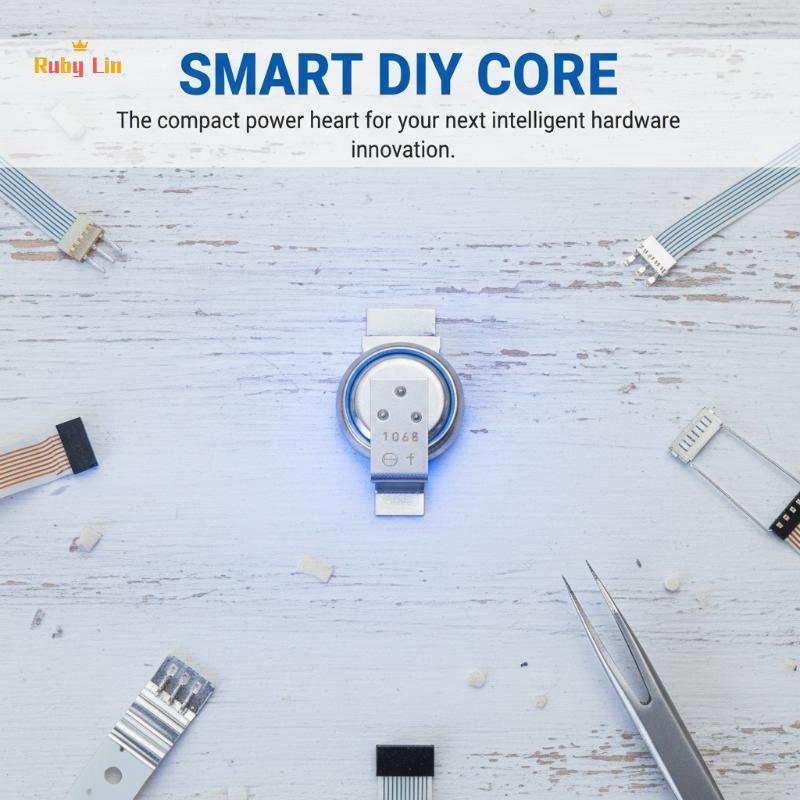 Ruby Lin 1/3/5PCS DSK-3R3K204T614-KL DSK-3R3K204T614 6.8X1.4MM SMD ใหม่ Origal Super Faraday Capacit