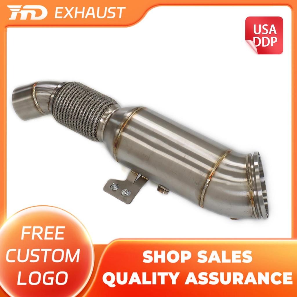 HMD ขายร้อน Downtube สำหรับ BMW M240i M340i M440i M540i M740i M840i X3 X4 Supra A90 B58 3.0T ปรับระบ