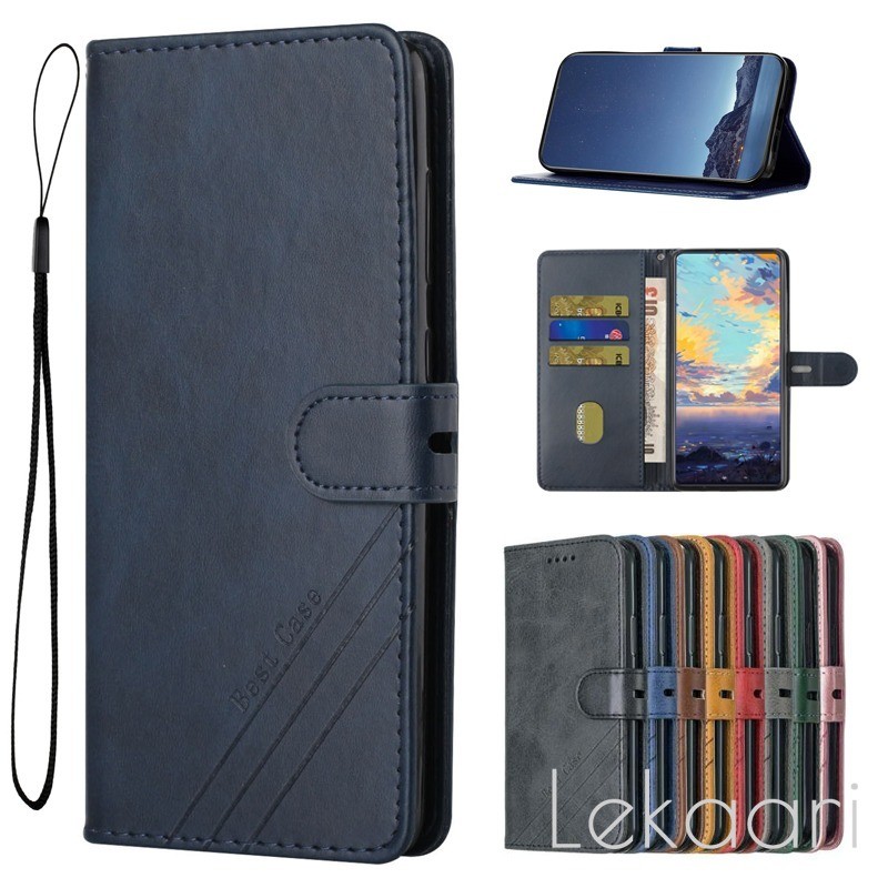 กระเป๋าสตางค์หนังสําหรับHuawei Mate 80 70 Air 60 P20 Y7A Y9 Prime Pสมาร์ทZ Pro Max Plus 2021 2019 20