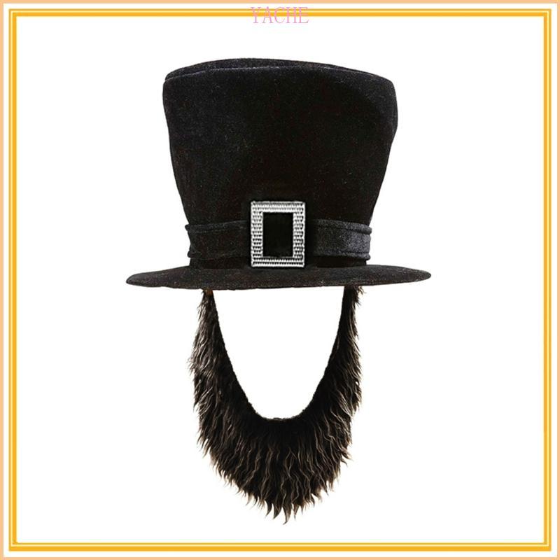 หมวกโจรสลัด YECHE Jovial เครายืดหยุ่นและสมจริงสําหรับการแสดงบนเวที