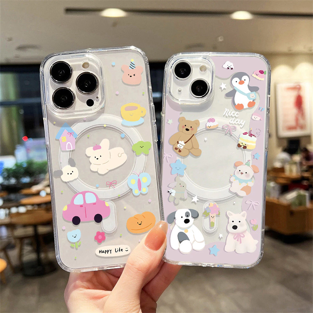 เคสโทรศัพท์แบบแม่เหล็ก for Samsung A57 A37 A07 A56 A17 5G A36 A16 A54 A55 A35 A06 S26 S25 S23 S24 Ultra S26 FE กันกระแทก