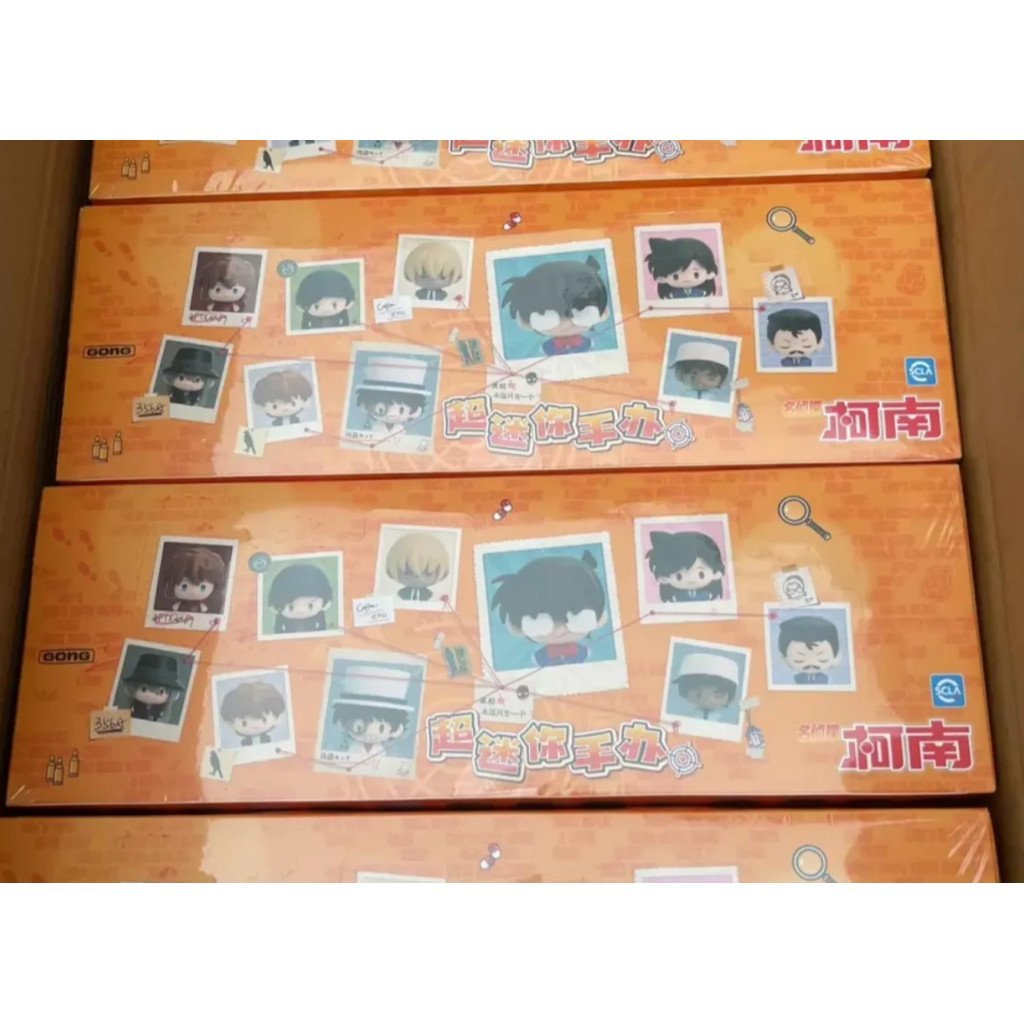 14pcs POPMART Resonance Detective Conan Mini Blind Box Conan Kudo Shinichi mini blind box RMNW