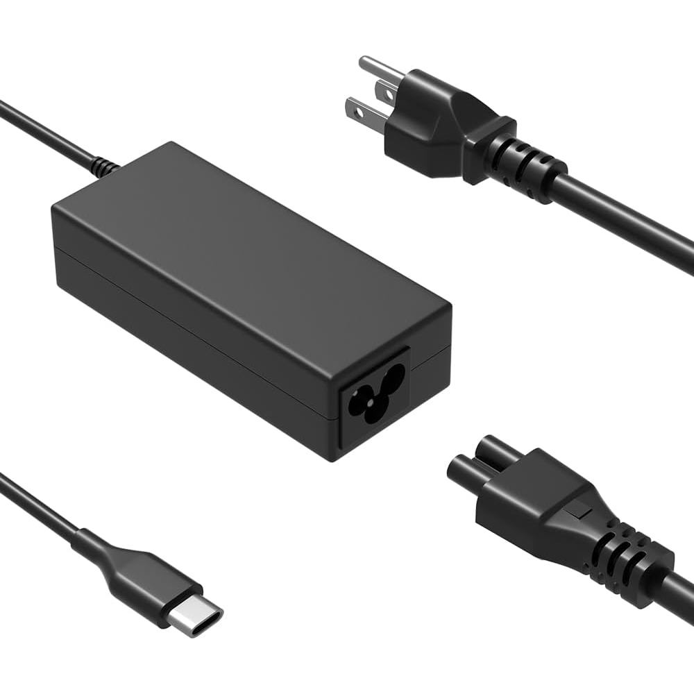 45W USB-C Charger ใช้งานร่วมกับ Lenovo IdeaPad/IP/Flex/Slim/Duet 3 5 5G Chromebook CB-11AST05 CB-14I