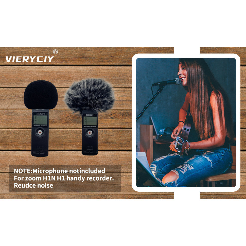 เหมาะสําหรับกระจกหน้ารถฟองน้ํา ZOOM H1N และชุดรวมกระจกหน้ารถขนกระต่าย ZOOM H1N