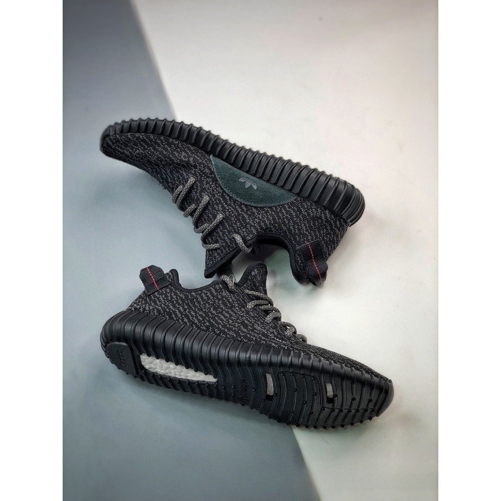 Yeezy Boost 350 V1 สี Pirate Black สำหรับผู้ใหญ่ ขนาด 36-46 HGR31