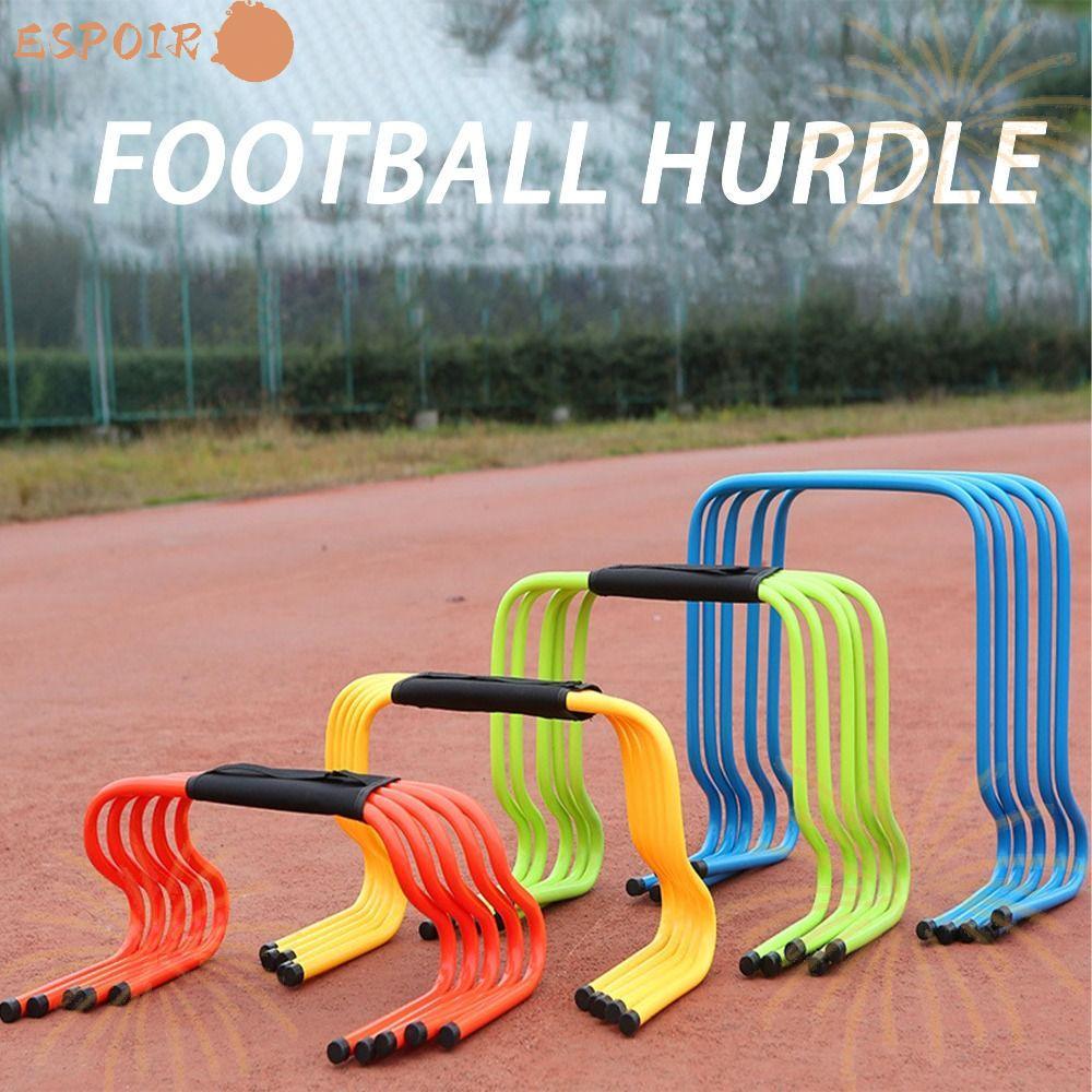 ESPOIR1 ฟุตบอล Hurdle, Speed Agility อุปกรณ์การฝึกอบรม 15/23 ซม.Hurdle บันได, กลางแจ้งปรับความสูงควา
