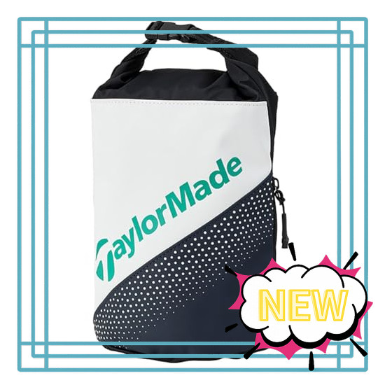 TAYLOR MADE Concept One Multi Bag Black/White Men's Pouch 25SS