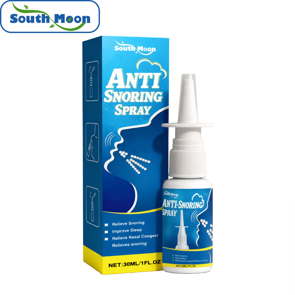 พร้อมสต็อก จัดส่งรวดเร็ว SOUTH MOON Nose Freshening Spray Cool สบาย Nourishing Care Clean Nose Enjoy