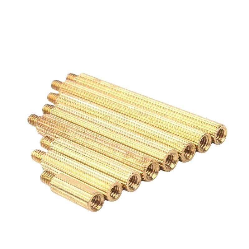 หัวเดียวรอบคอลัมน์ทองแดง One-Way Security การตรวจสอบคอลัมน์ทองแดงกล้อง Bolt Knurled Bolt การแยกคอลัม