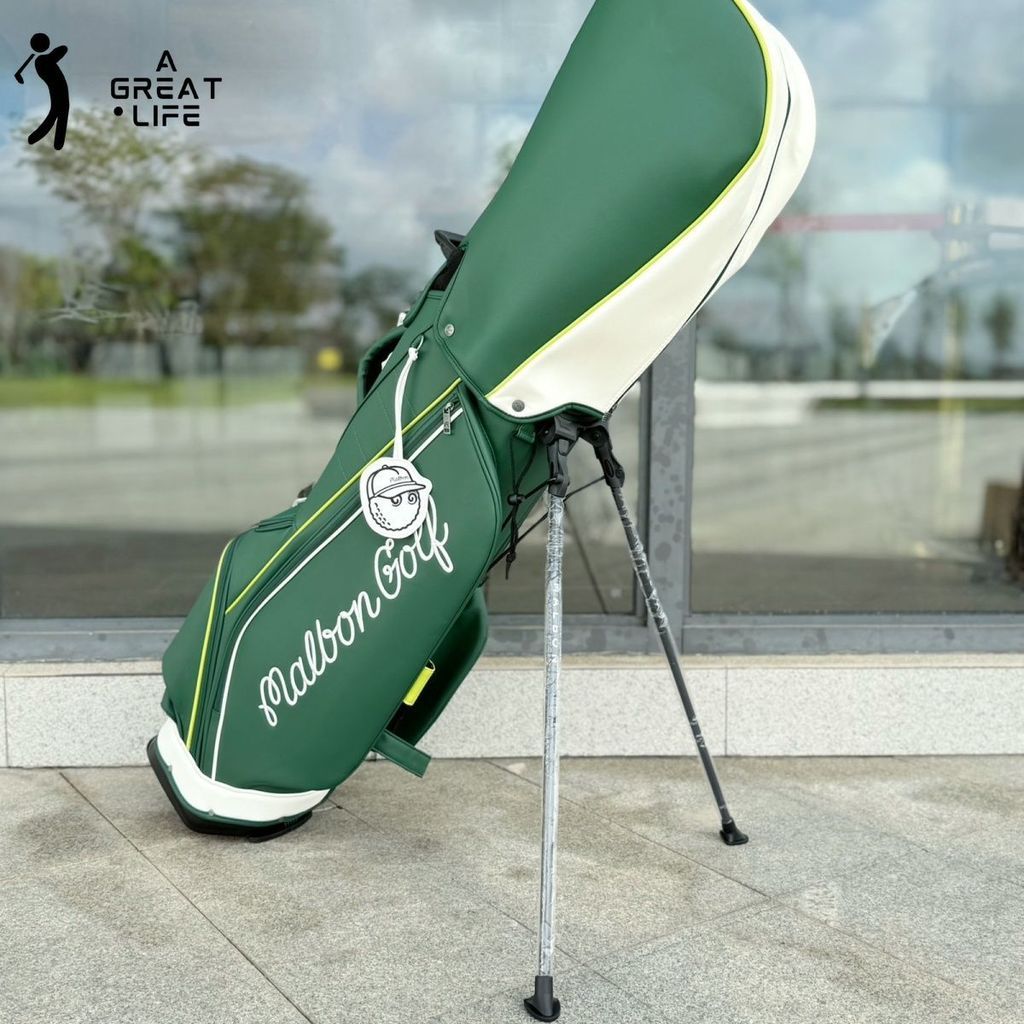 กระเป๋ากอล์ฟสไตล์วินเทจ Golf Bag ดีไซน์แฟชั่น สีสวยหลายสี ความจุใหญ่ กันน้ำ พร้อมสายสะพาย QBB003