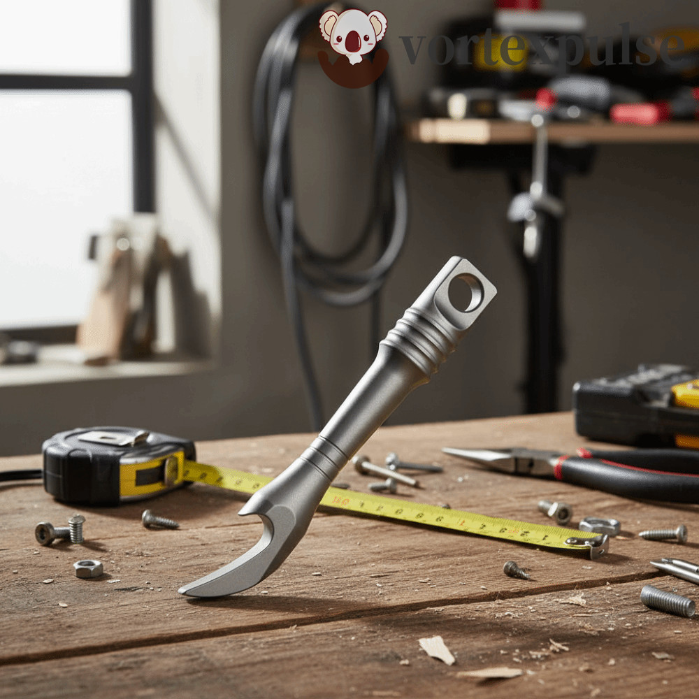 VORTEXPULSE พวงกุญแจขนาดเล็ก, Pry Bar Multi-Functional EDC Multi-Functional Tool สร้อยคอจี้มินิขนาดไ