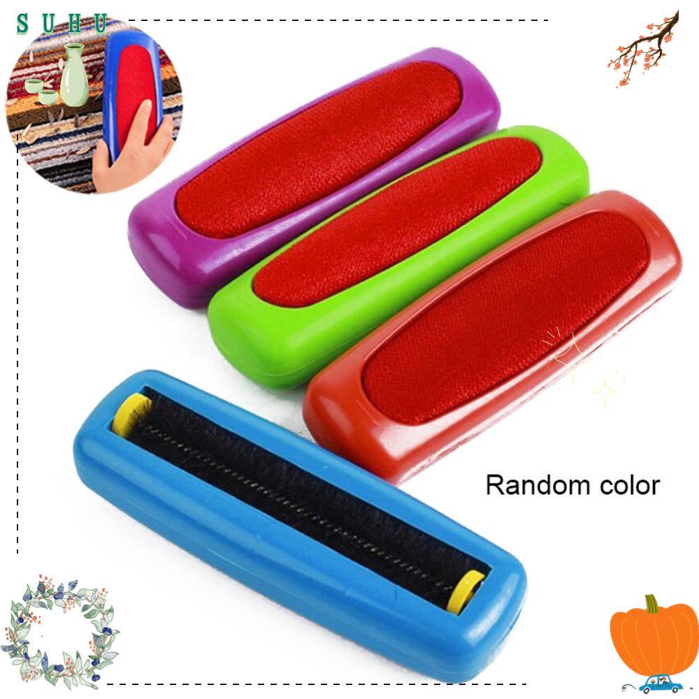 SUHU 1 ชิ้นพลาสติก Sweeper Table Clean สีสุ่ม Crumb Sweeper