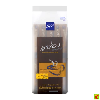 เขาช่อง กาแฟสำเร็จรูปชนิดเกล็ด 2 ก. ถุง 100 ซอง