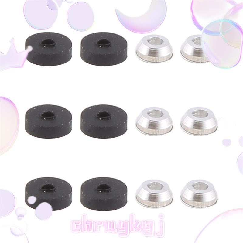 6 ชิ้นชุดแหวนยางสําหรับ V966 V977 XK K110 K120 RC เฮลิคอปเตอร์เครื่องบิน Drone อะไหล่อุปกรณ์เสริม ch