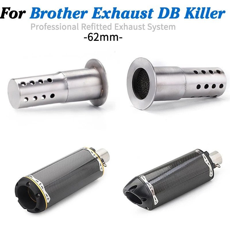 Two Brothers DB Killer รถจักรยานยนต์ท่อไอเสีย DB Killer ที่ถอดออกได้สําหรับ Two Brothers ท่อไอเสีย C