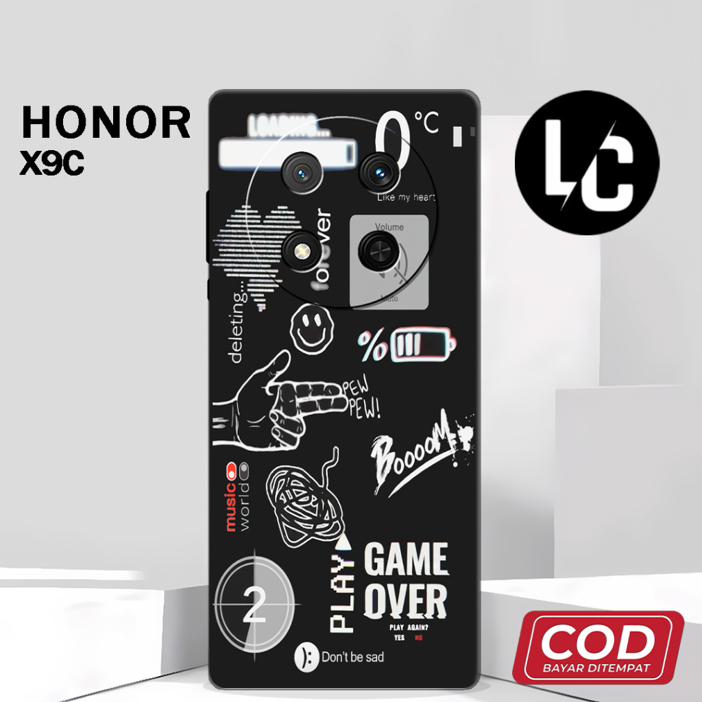 (AQ 3) ยืดหยุ่นยาง softcase สําหรับ Honor X9c l อะนิเมะ motif ปลอก l บทคัดย่อ l น่ารัก l Gamers l RO