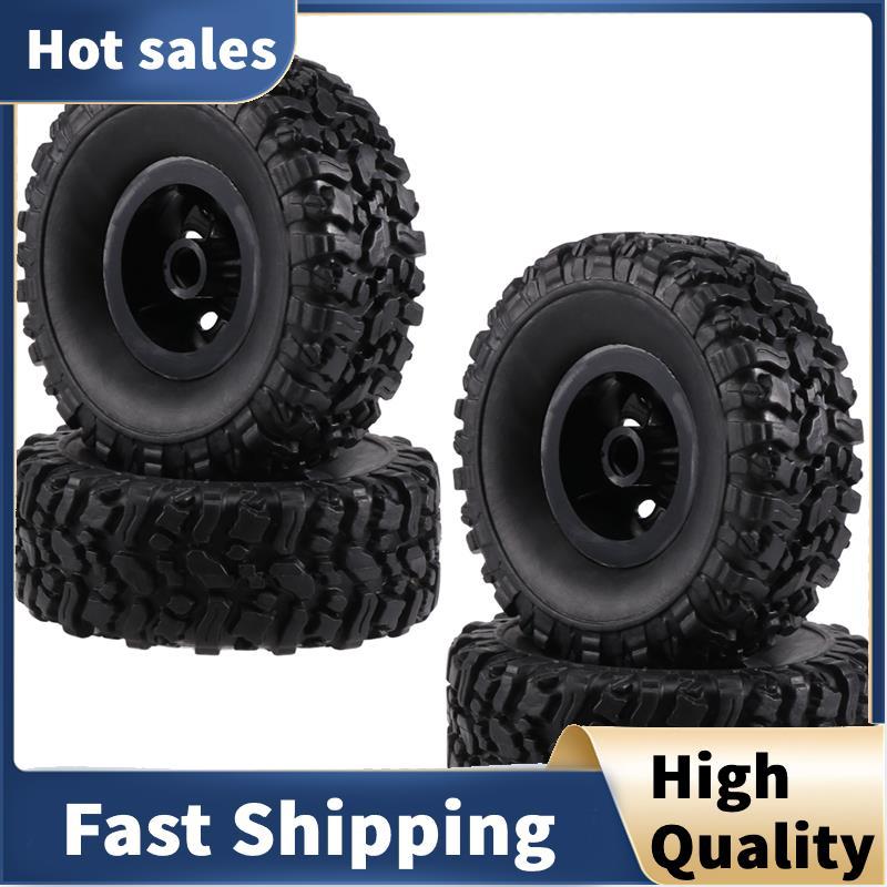 4 ชิ้น 65 มิลลิเมตรยาง Tyres ล้อสําหรับ MN D90 D99S MN-90 MN91 MN98 MN99S C14 C24 C24-1 C34 B14 B24 